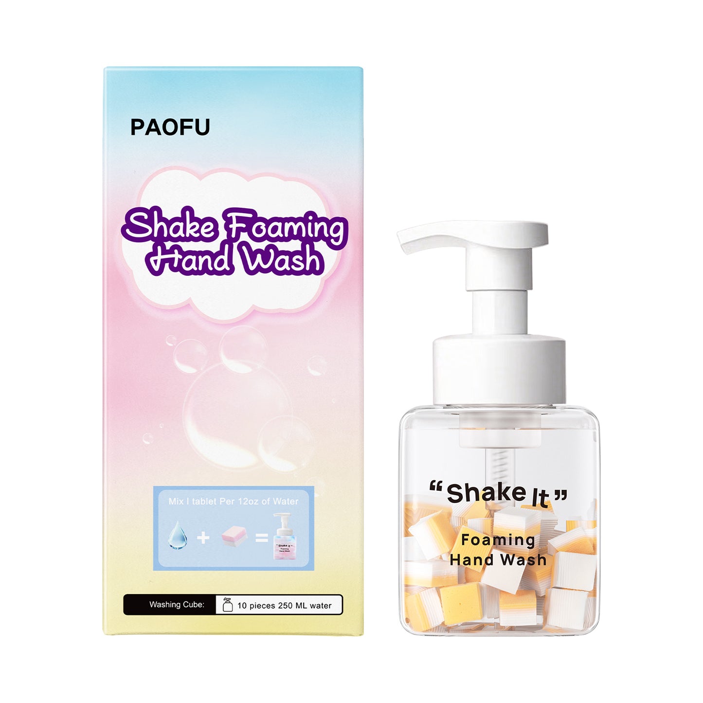 DIY Shake Foam Hand Sanitizer