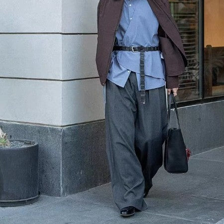 Belt Ladies Special-shaped Buckle Stitching Pant Belt