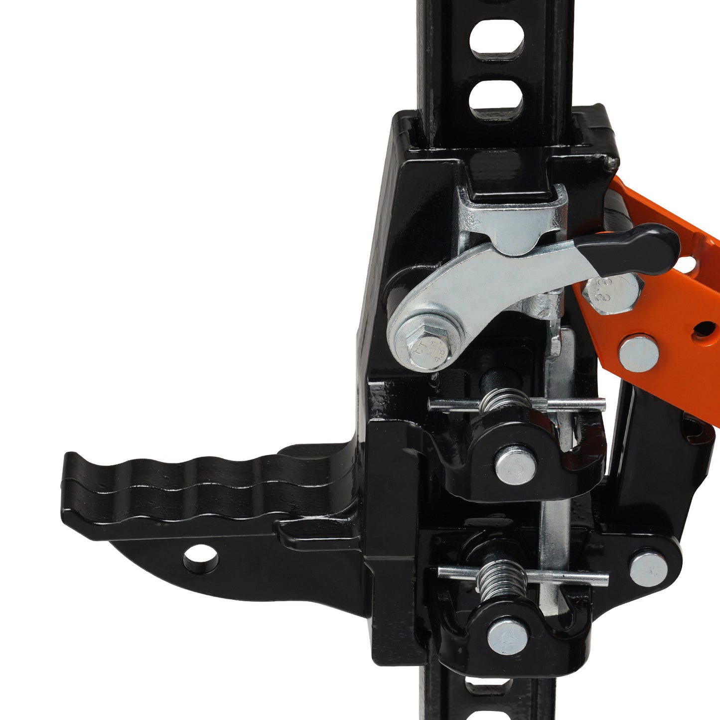 VEVOR High Lift Farm Jack, Utility Farm Jack, 7000 Lbs Capacity Ratcheting Off Road Utility Jack, Heavy-Duty Farm Jack For Tractor, Truck, SUV, Bumper Lift, Orange