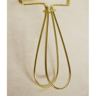 Empire Hardback Lampshade With Bulb Clip, White Fabric Lampshade For Table Lamps, Natural Linen, 5 Top X 8 Bottom X 6.5 Height