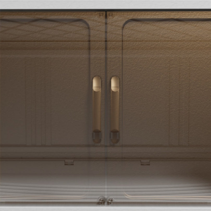 35.4 Inch Wide Clear Plastic Locker For Closet Organizer Storage, Folding Storage Box