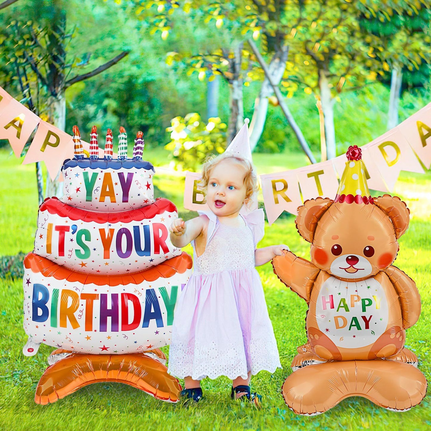 Birthday Balloons 2 Piece Set Large Size Birthday Balloons Aluminum Balloons Birthday Supplies Birthday Balloons Birthday Decoration Store Decoration,132-8890-DJ