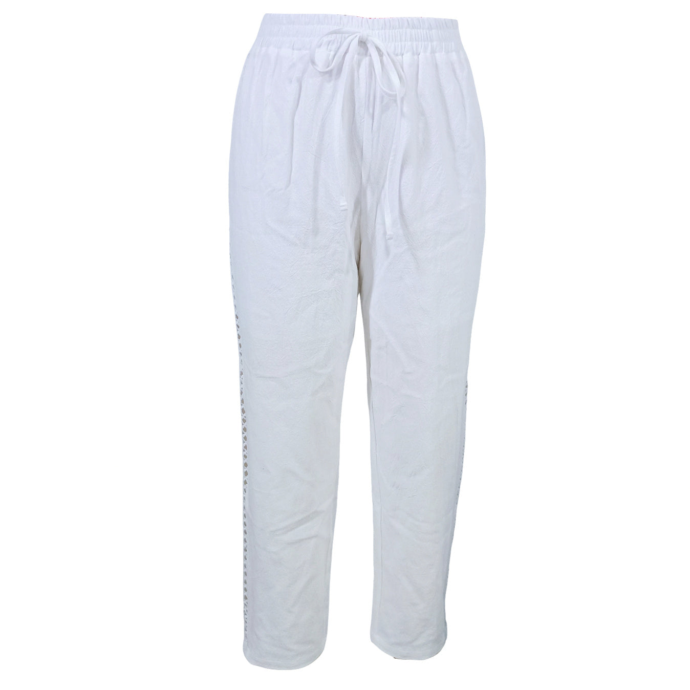 Ladies' Fashionable And Versatile Solid Color Simple And Versatile Casual Side Hollow Pants