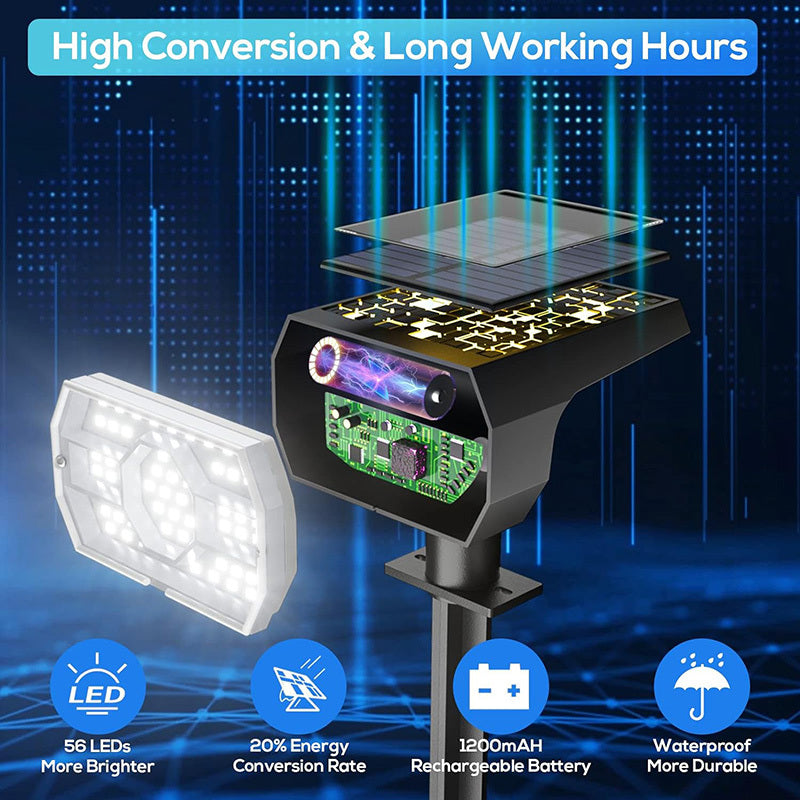 Solar Lawn Lights Courtyard Lights Outdoor Waterproof 4