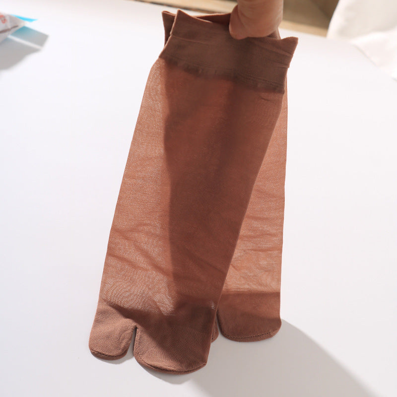 Flip-flops Socks Toe Socks Two-finger Stockings