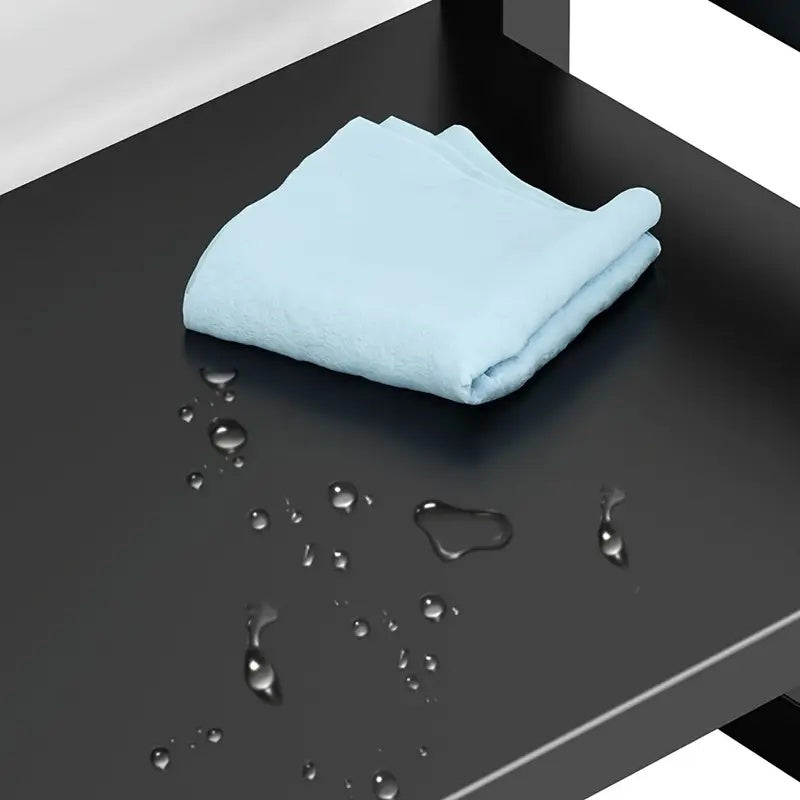 Say Goodbye To Clutter, Store Items With Ease And Create An Orderly Space. With This Retractable Storage Rack, Everything Can Be Taken Care Of.