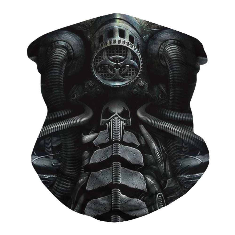 Summer Sports Sunscreen Face Towel Bib