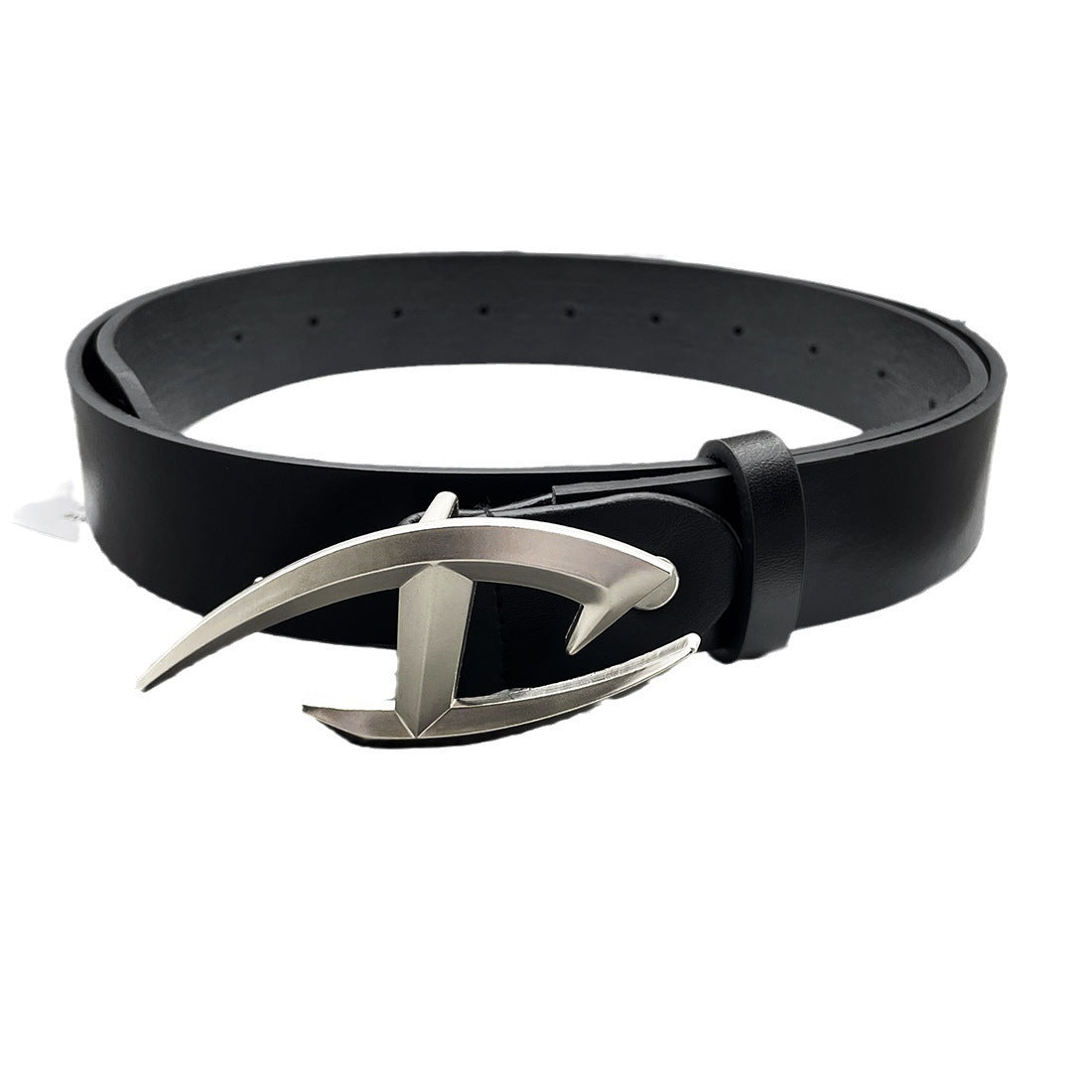 Future Sense Niche Punk Irregular Metal Belt