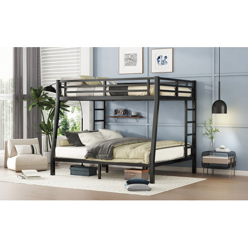 Metal Full XL Large Bunk Bed