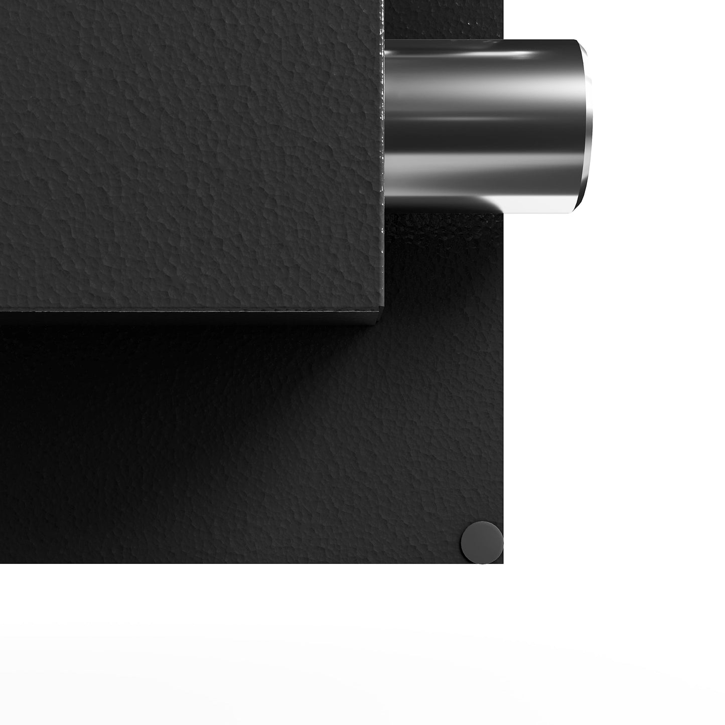 Steel Security Safe And Lock Box With Electronic Keypad - Secure Cash, Jewelry, ID Documents, Black,1.16 Cubic Feet