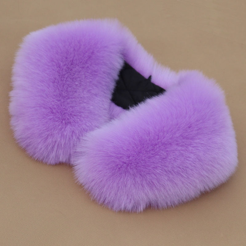 New Fur Collar Faux Fur Scarf All Match