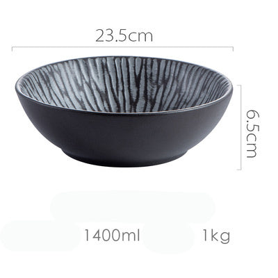 New Large Ceramic Large Pot Soup Bowl For Household Use