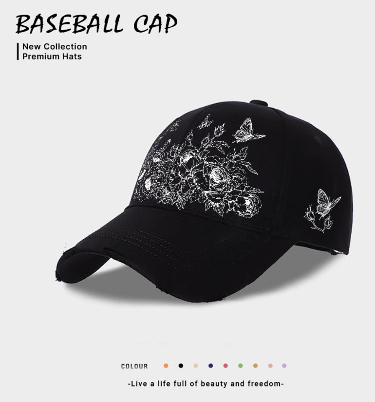 European And American Style Casual Baseball Cap For Women