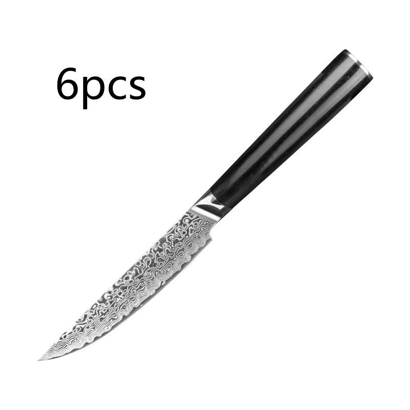 VG10 High Hardness Steel Damascus Steak Knife