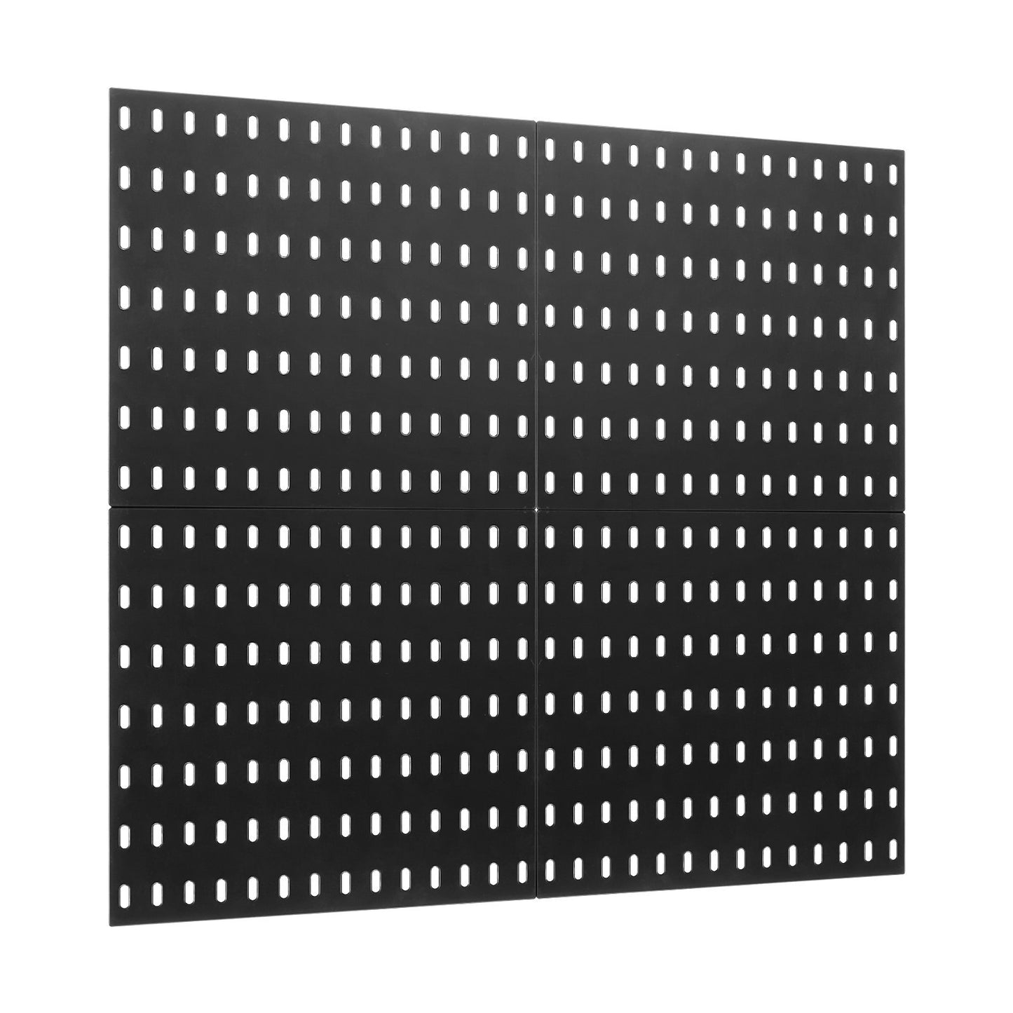 Pegboard Combination Kit 11 X 11 Plastic Pegboard 4 Panels Wall Organizer Black