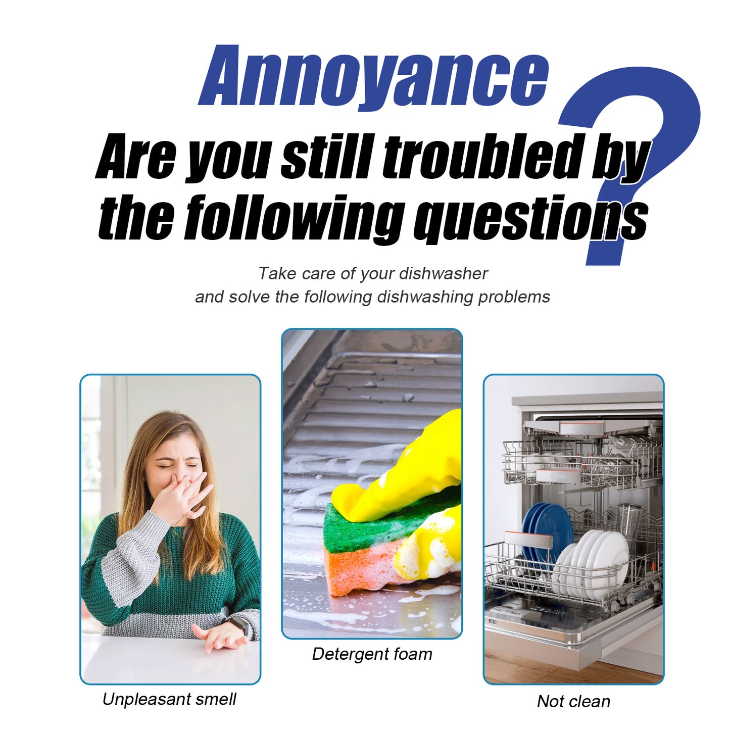 Dishwasher Cleaning Tablets For Removing Dirt And Oil Stains