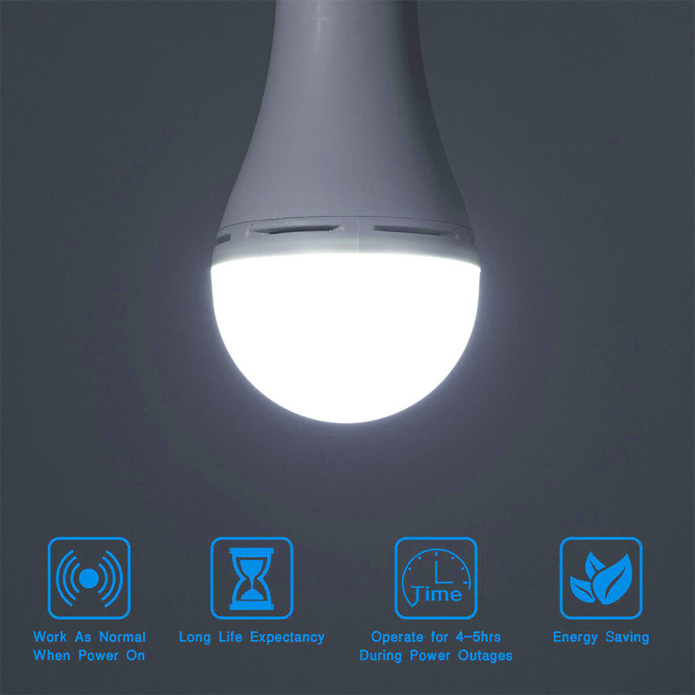 R70 LED Fast Charging Built-in Battery Emergency Light Lighting Bulb, Power -12W - Not Shipped On Weekends