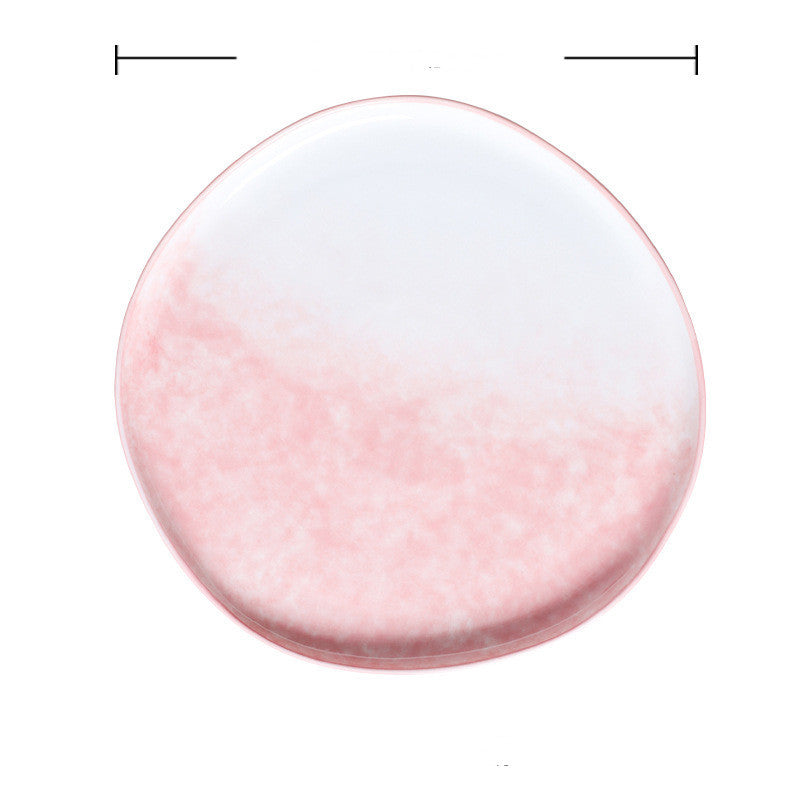 Gradient Underglaze Ceramic Western Dinner Plate