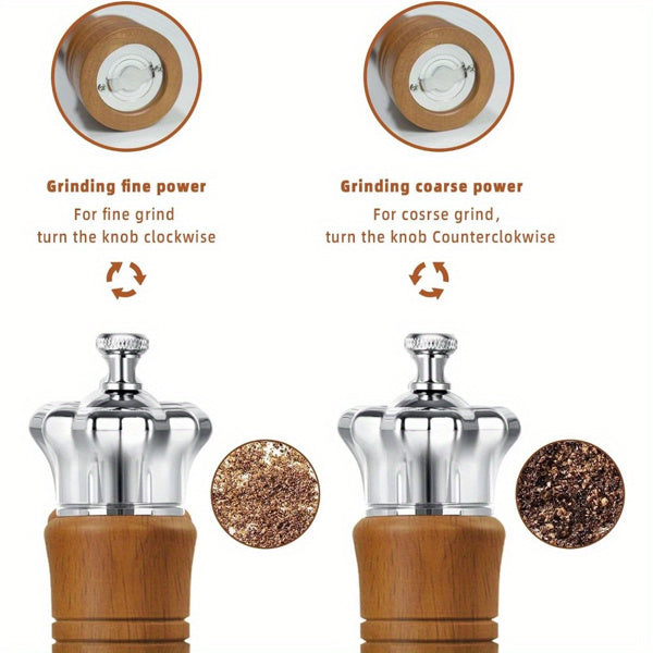 10 Inch Salt And Pepper Grinder Set, Banned On Walmart Platform