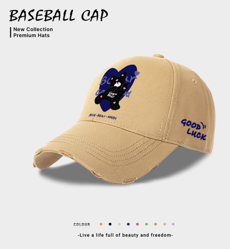 European And American Style Casual Baseball Cap For Women