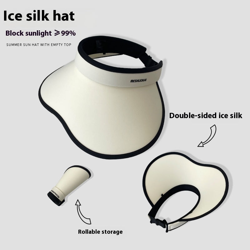 UV Protection Sunshade Female Sun Protection Hat Plus-sized