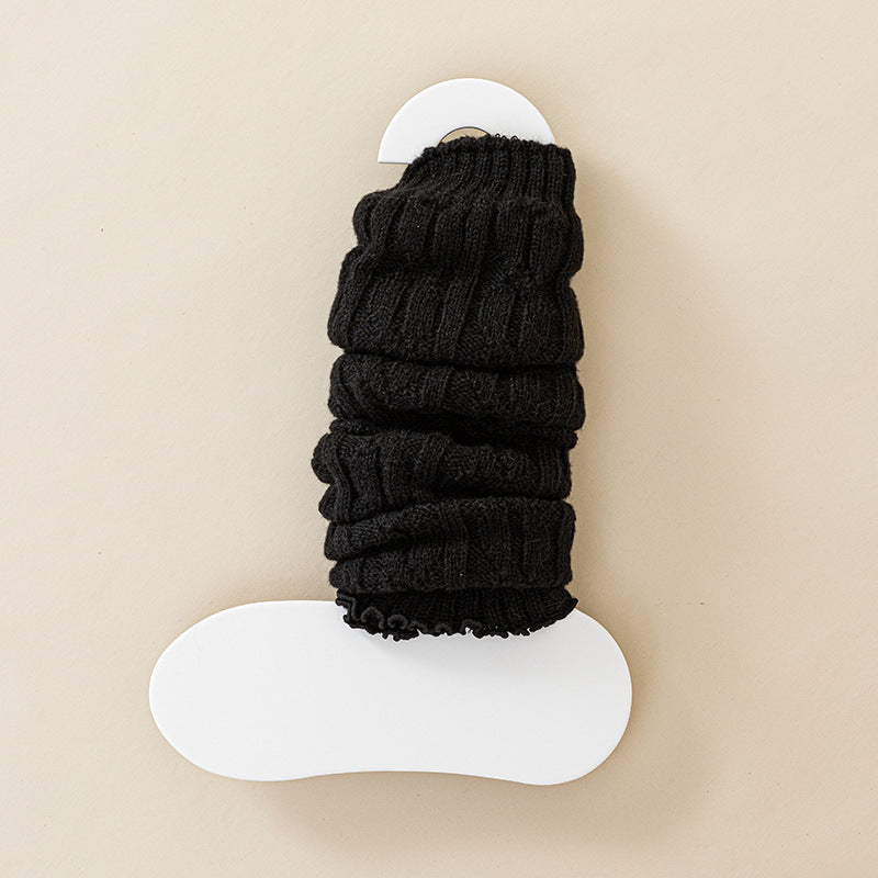 Knitted Long Wool Bunching Socks