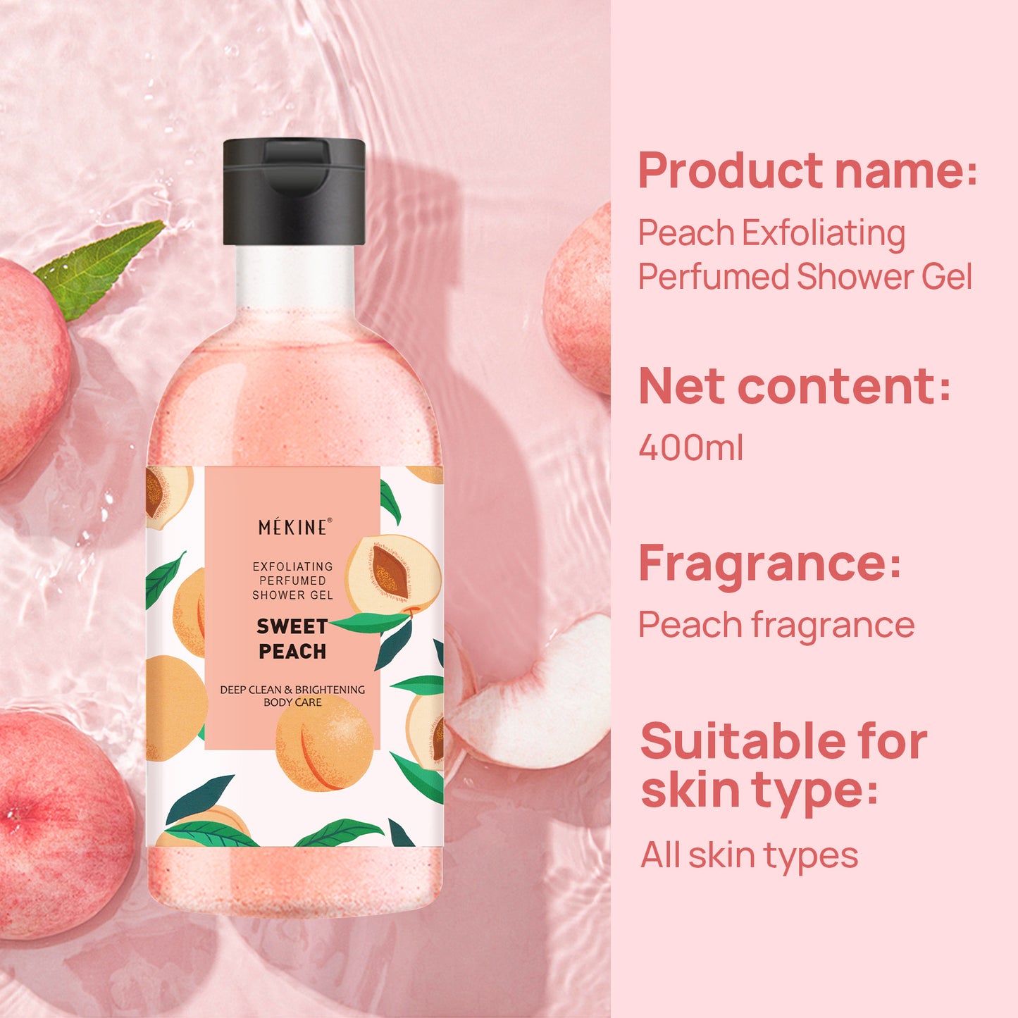 Peach Shower Gel
