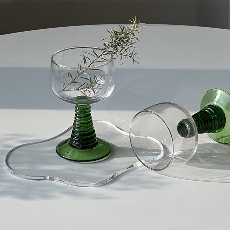 Middle Ancient Screw Rod Red Wine Cup