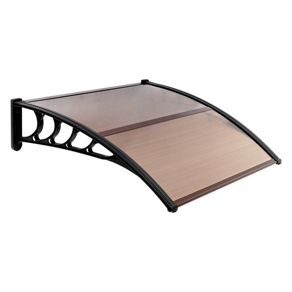 Brown Board Black Bracket Canopy100X96cm