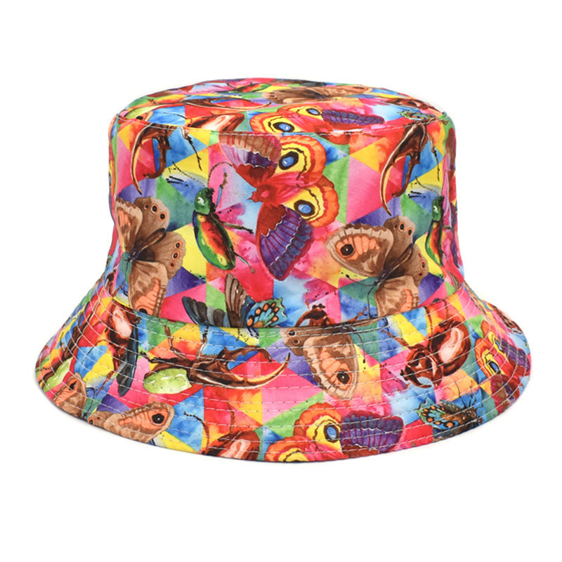 Double-sided Sun Outdoor Bucket Korean Hat