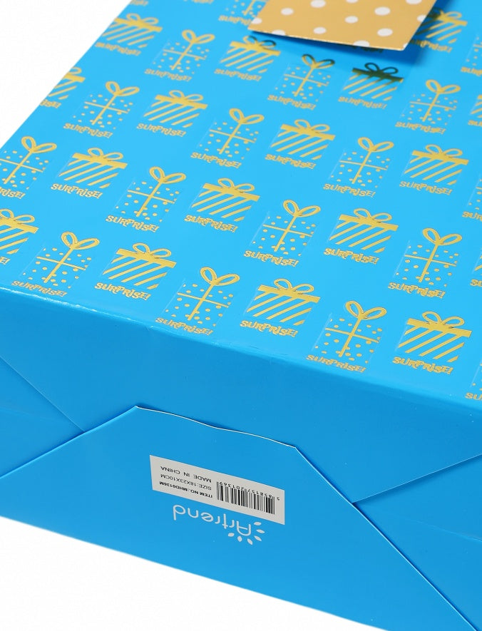 12 Pieces Of Exquisite Gift Bags, Bronzing Process Design, A Variety Of Styles, Suitable For Birthday Parties, Gifts, Baby Parties, Coming-of-age Parties And Other Occasions, Reusable