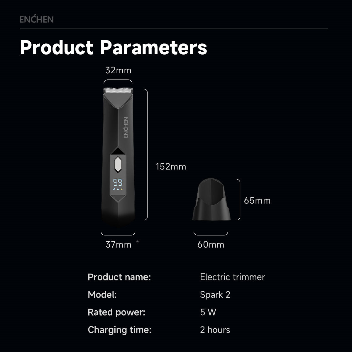 Spark-2 Body Hair Shear