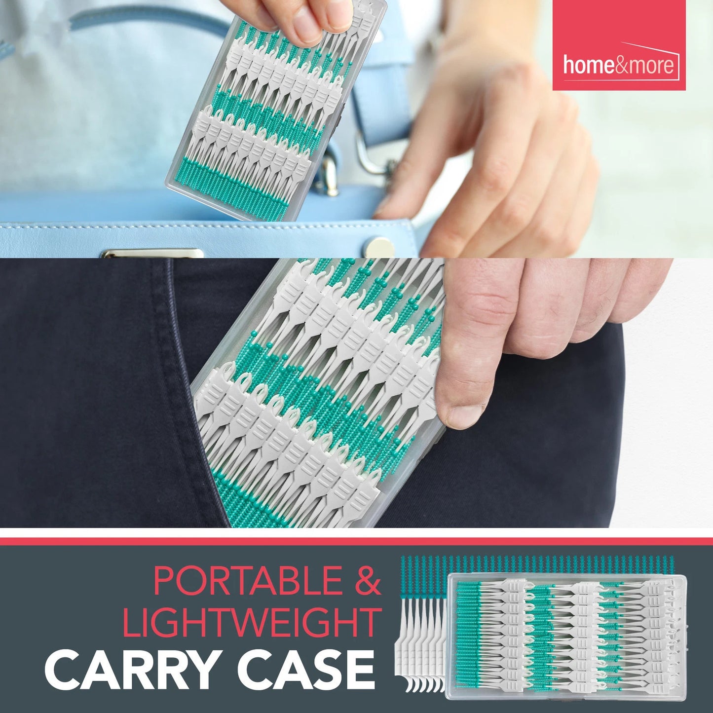 250 Interdental Sticks Dental Floss Teeth Tooth Toothpick Oral Care Clean Brush