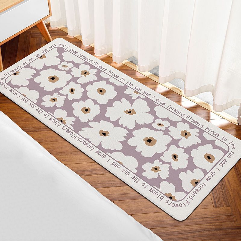 Living Room Sofa And Tea Table Bathroom Toilet Floor Mat