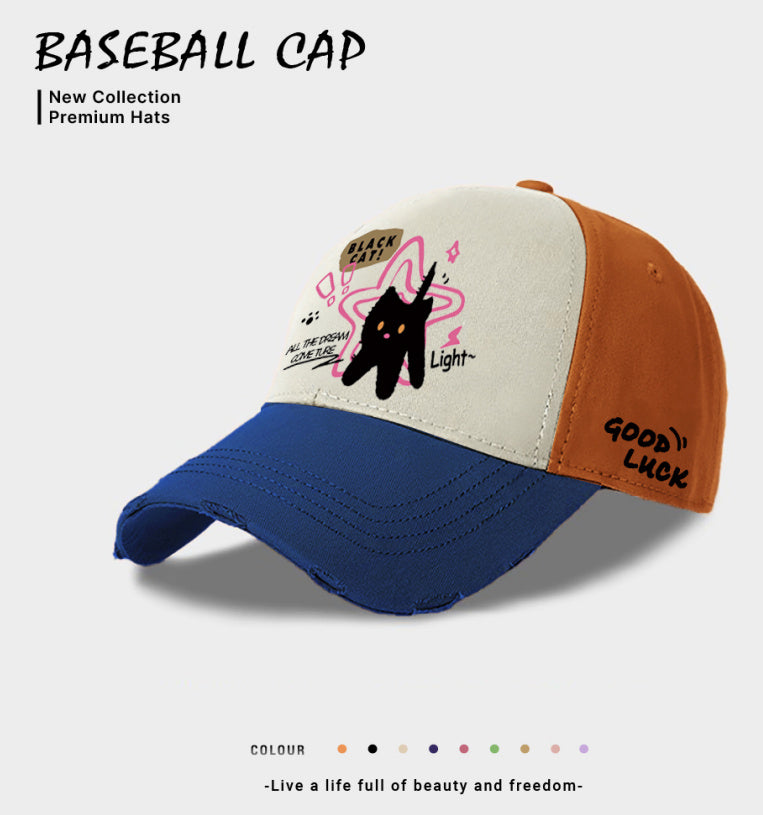 European And American Style Casual Baseball Cap For Women