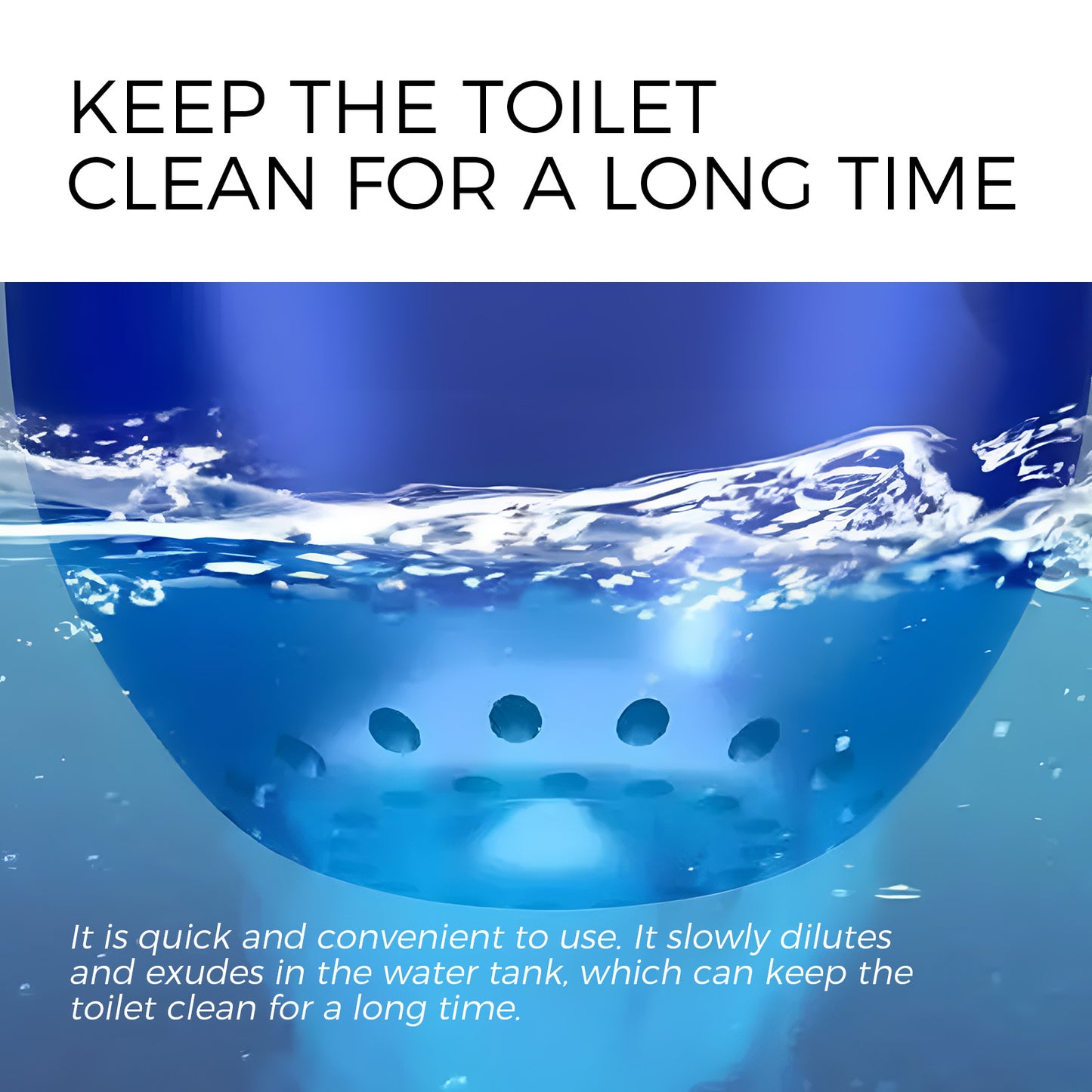 Automatic Toilet Bowl Cleaner,Crazy Clean Toilet Bowl Cleaner With A Light Scent