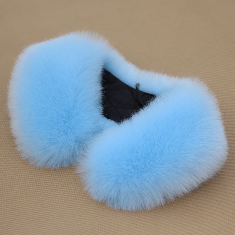 New Fur Collar Faux Fur Scarf All Match