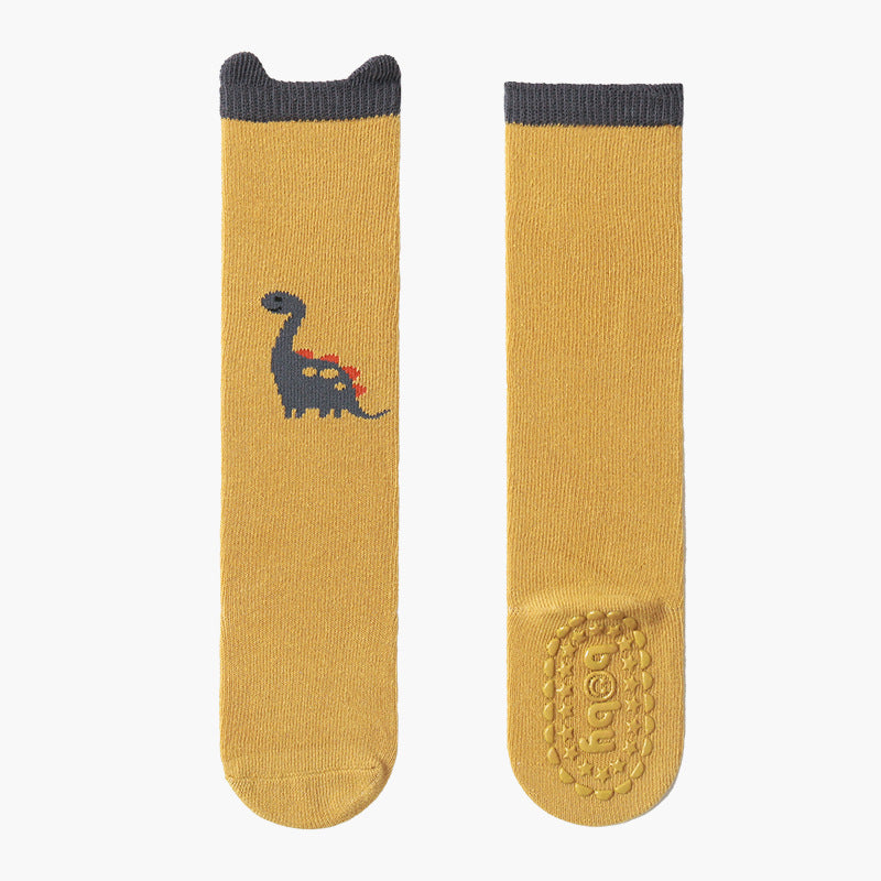 Combed Cotton Non-slip Sole Room Socks Large Version Dispensing