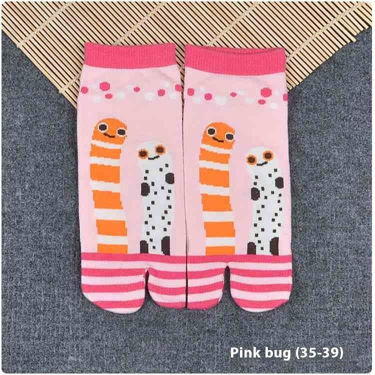 Two-toe Socks Split Toe Women's Cotton Socks
