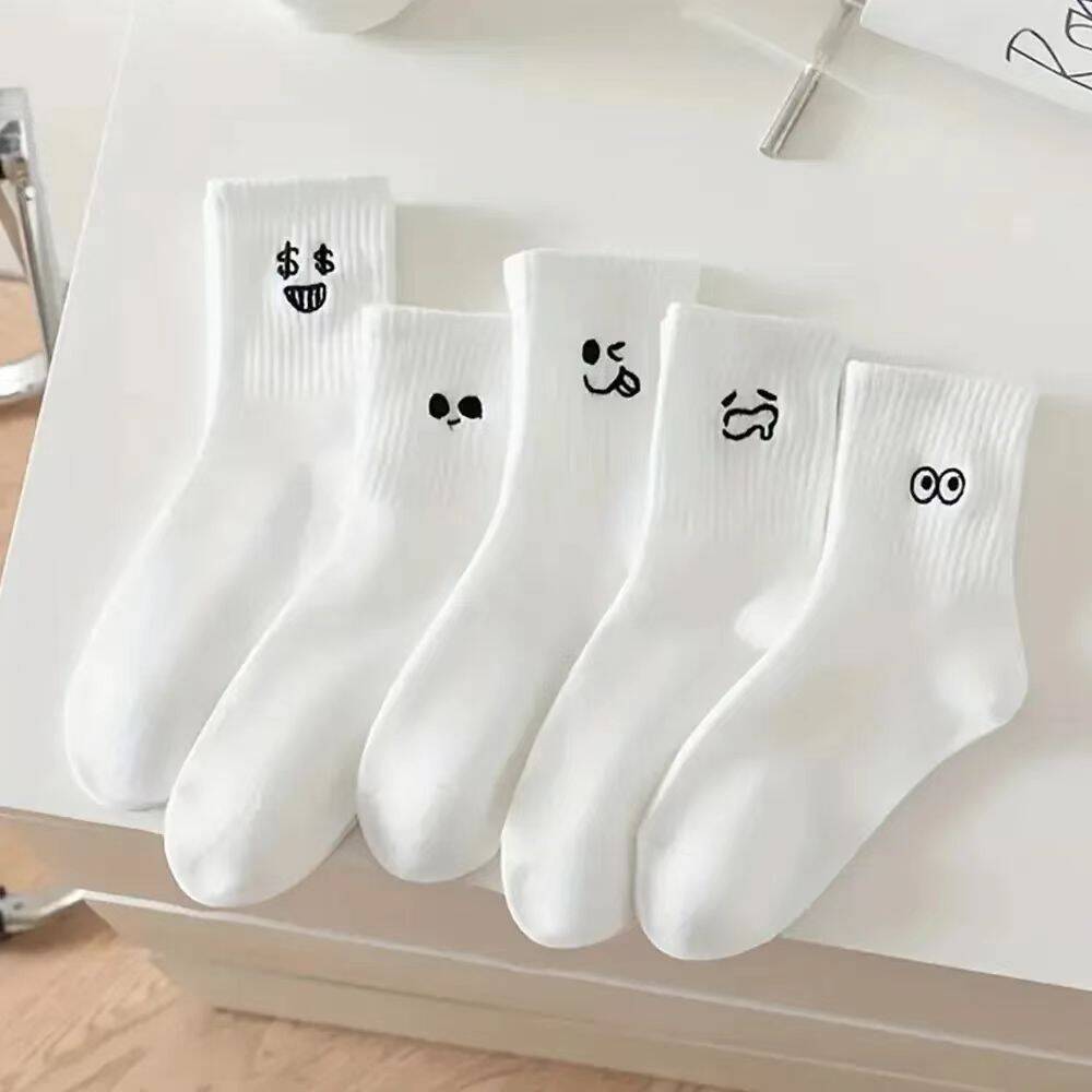 Socks For Women Mid-calf Length Socks Thin