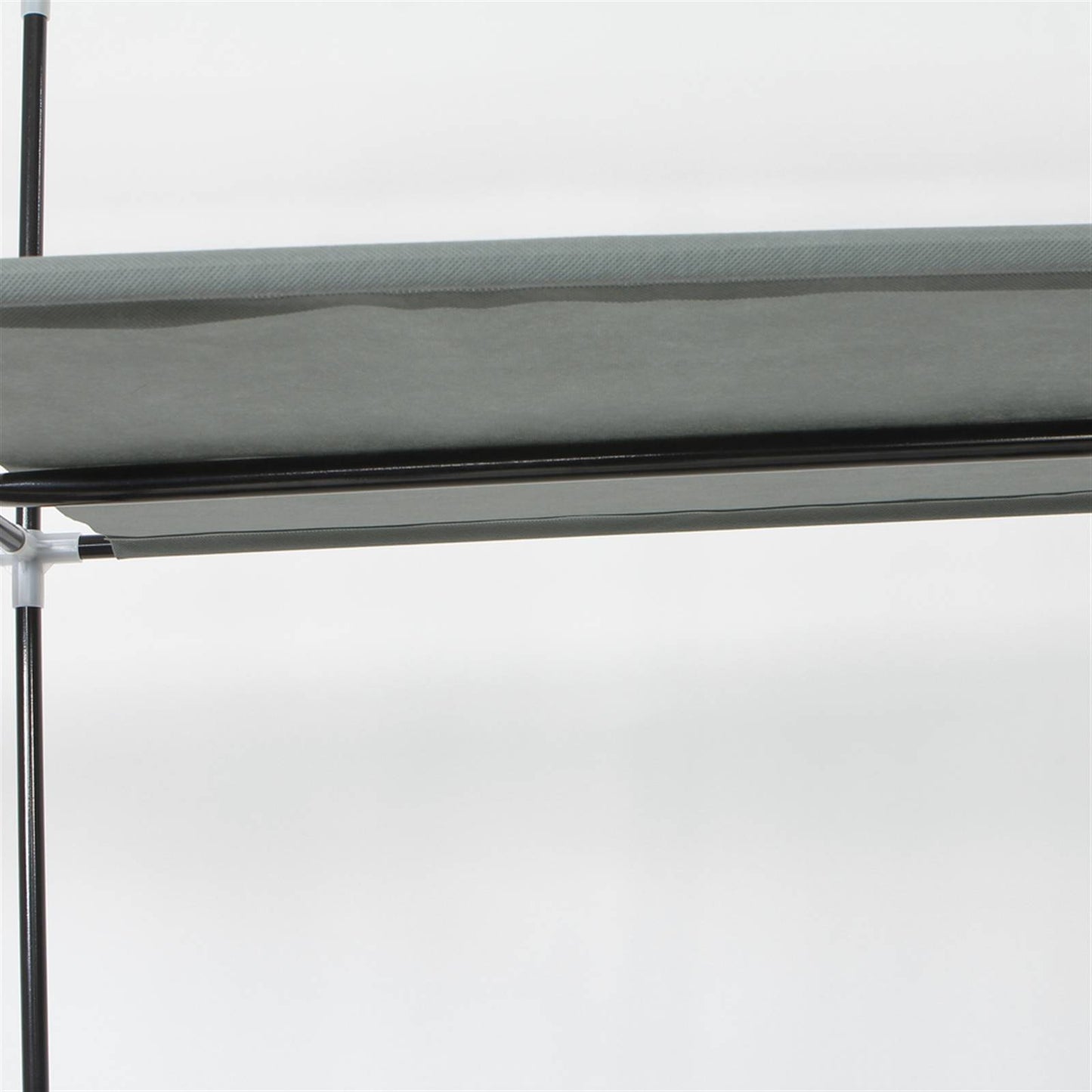 5-Layer Portable Closet Storage Organizer Wardrobe Clothes Rack With Shelves