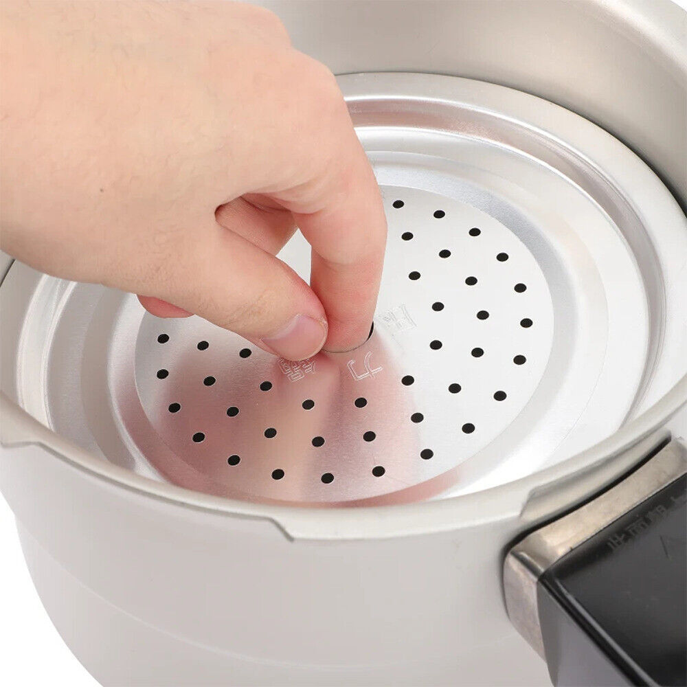 7L Aluminium Pressure Cooker Quick With Lid Latch Indicator Explosion-Proof