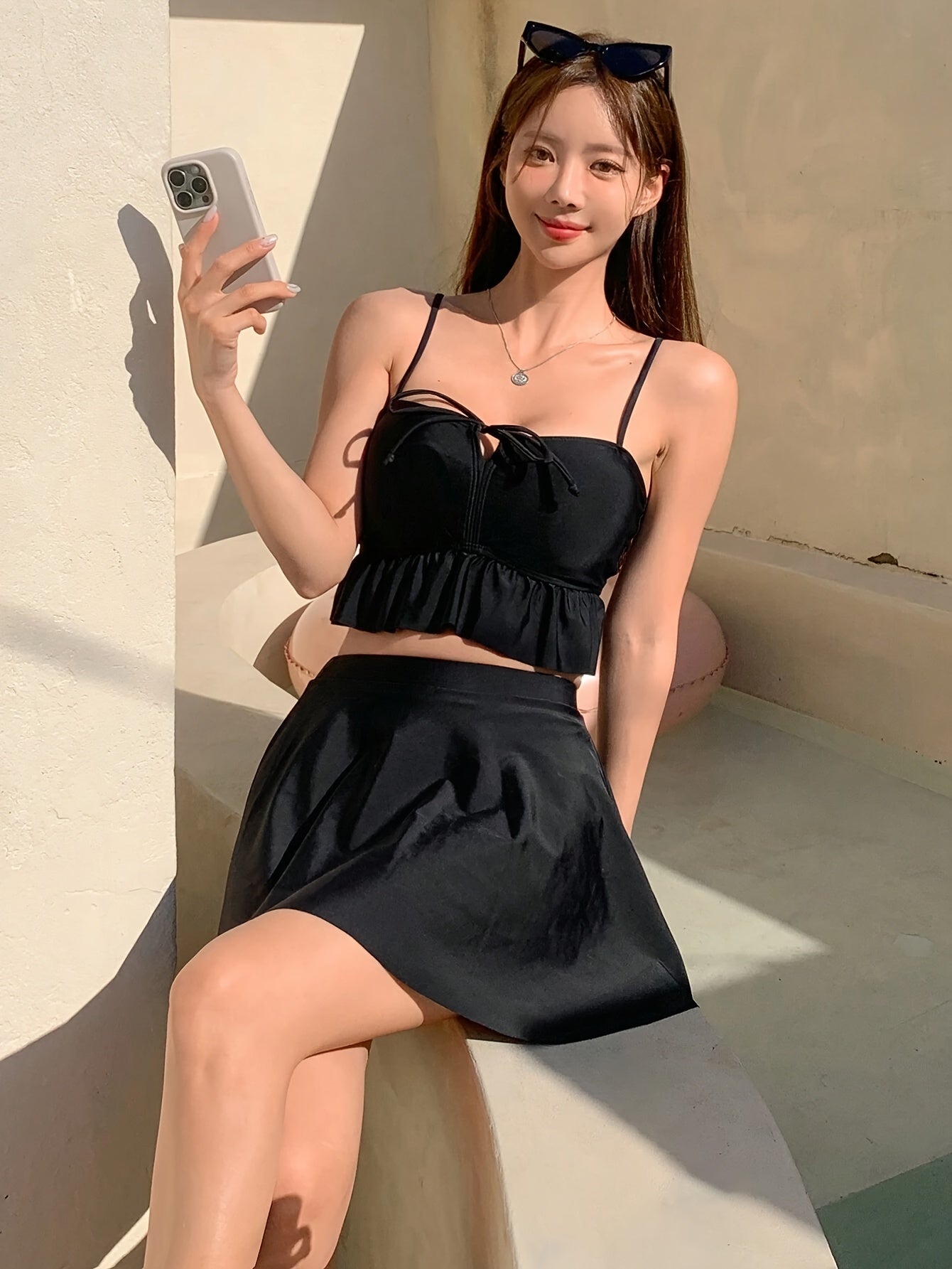 Women's Two-piece Casual Swimsuit P276-01