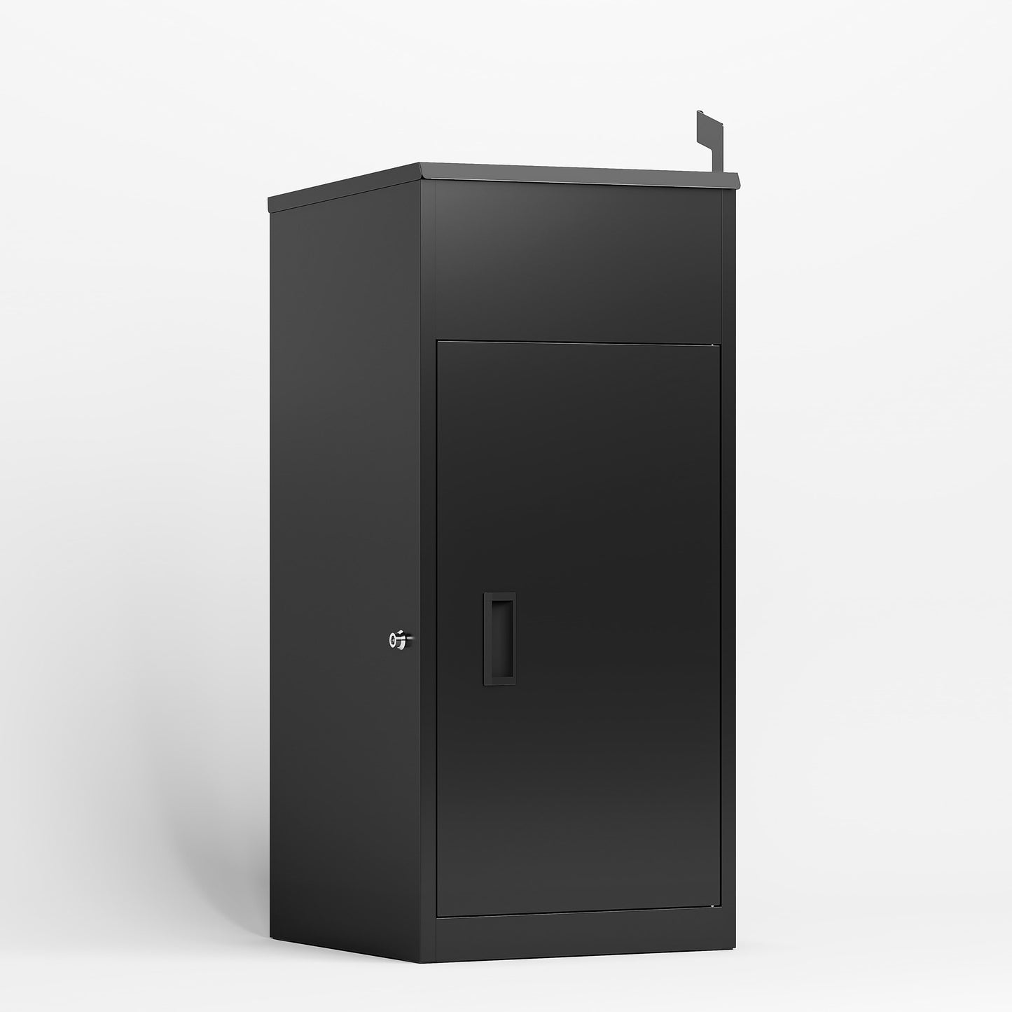 Package Delivery Box For Outside With , Heavy-Duty Steel Package Drop Box With Anti-Theft Design, Weather-Resistant, Package Mailbox For Porch Ideal For Home Or Office,