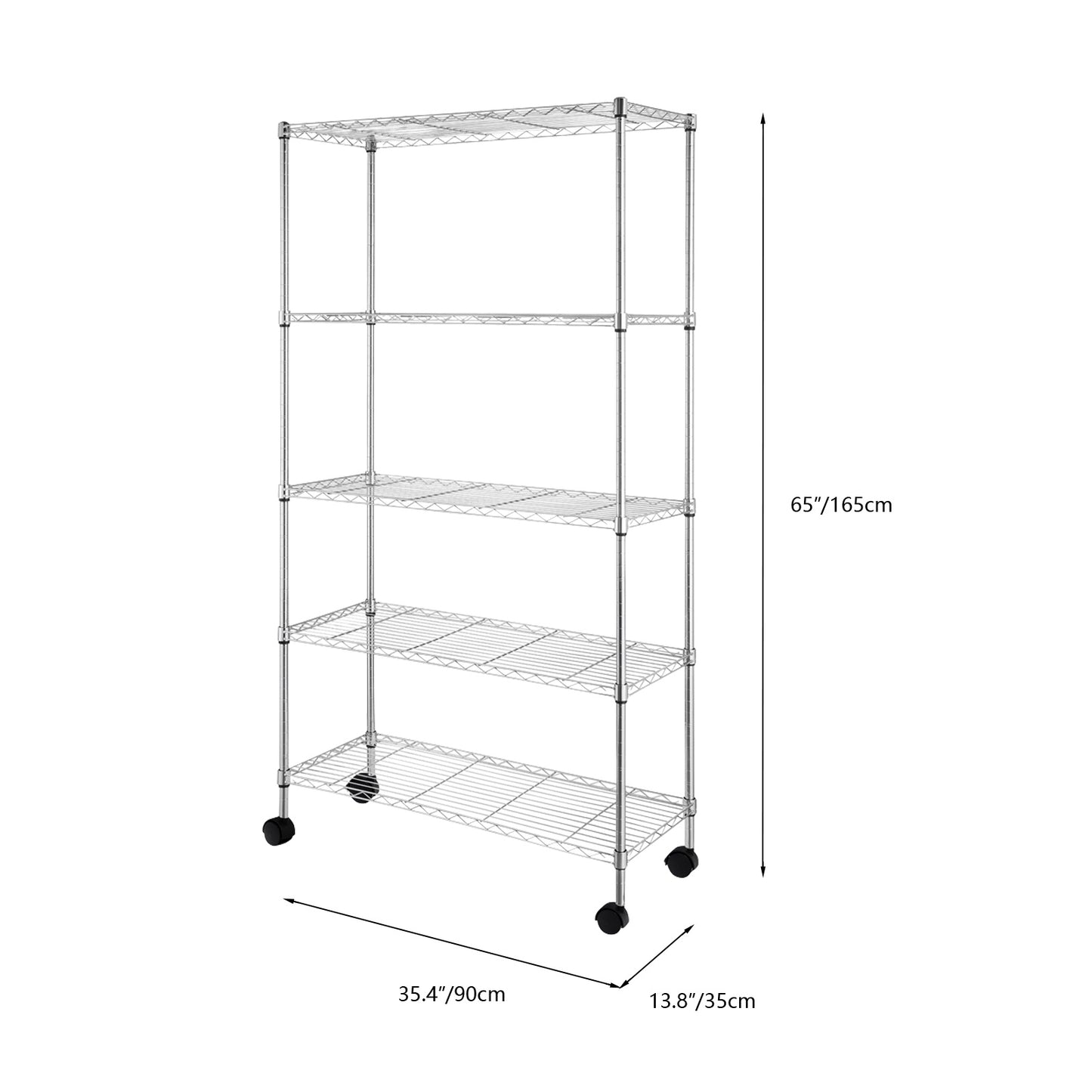 Five Layer - Metal Storage Rack