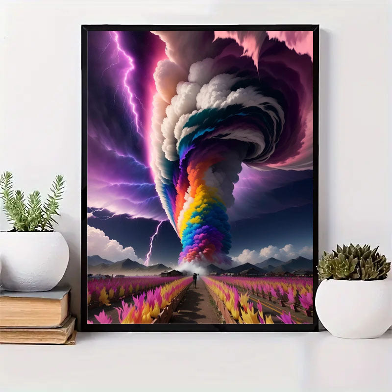 5DDIY Diamond Painting Set  Full Diamond Round Water Diamond Art