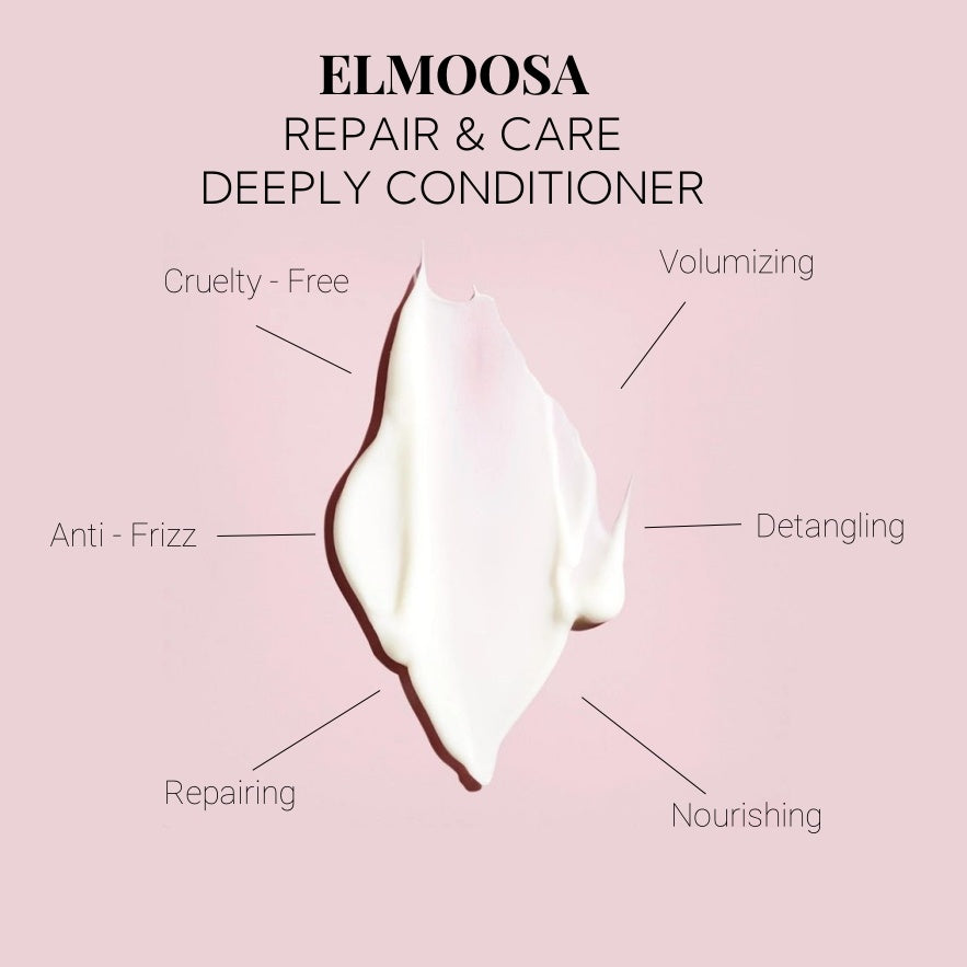 ELMOOSA Haircare Repair & Care Caviar Deeply Comfort Conditioner,100ml&300ml Repairs & Maintains Bonds Shiny & Healthier For All Hair Types Conditioners
