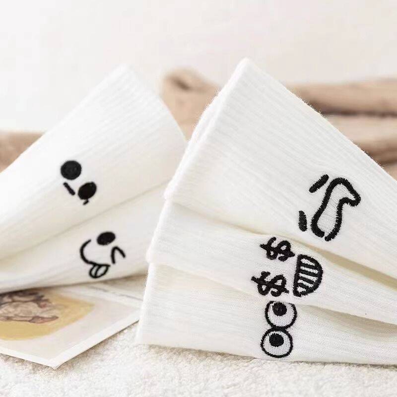 Socks For Women Mid-calf Length Socks Thin