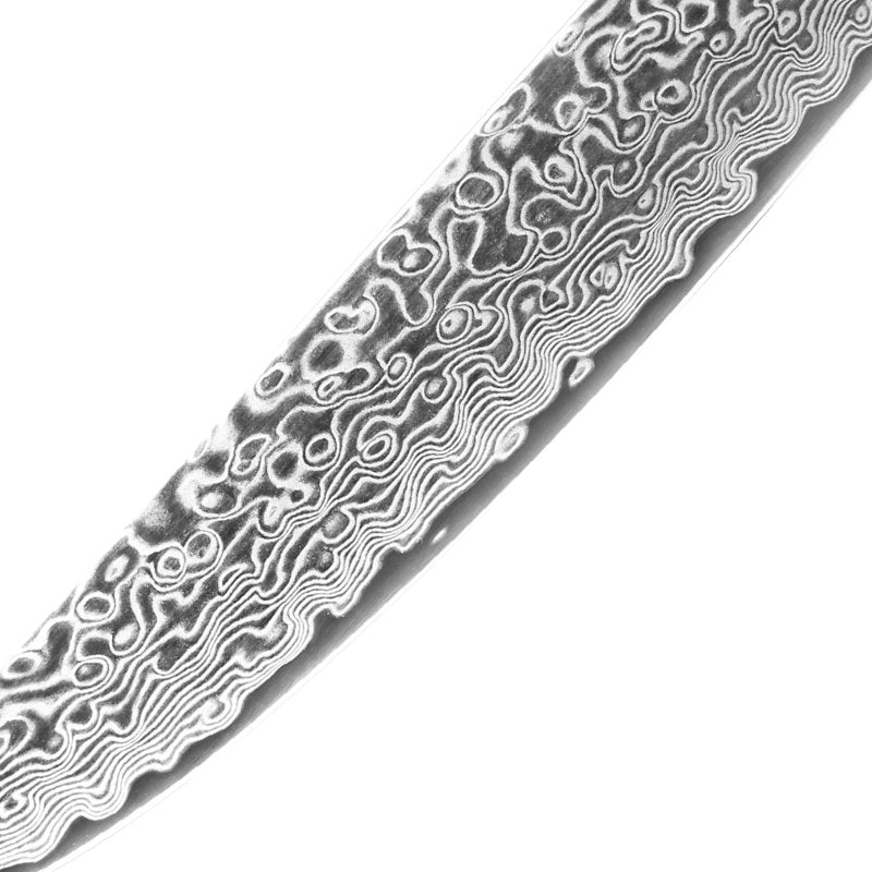 VG10 High Hardness Steel Damascus Steak Knife