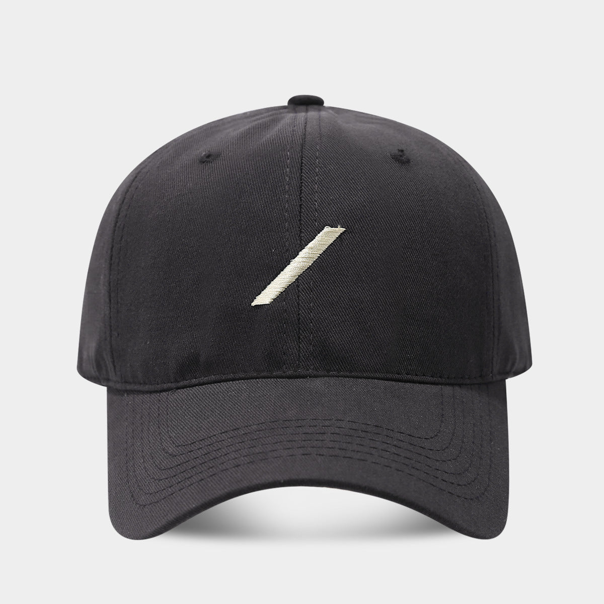 Early Spring Baseball Cap With Big Face And Small Curved Brim Soft Top